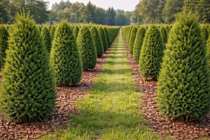 Cis pospolity (Taxus baccata) – prawidłowe sadzenie młodej rośliny oraz cięcie formujące krzewu.
